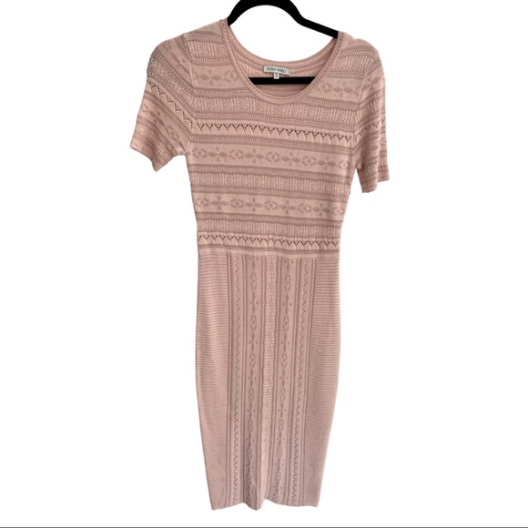 torn by ronny kobo pink dress Torn by Ronny Kobo Char Pink Mini Dress size S